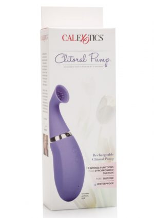 RECHARGEABLE CLITORAL PUMP