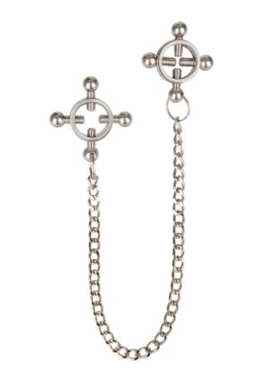 4 POINT NIPPLE PRESS W CHAIN