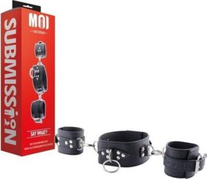 SAY WHAT? | NECK COLLAR WITH WRIST CUFFS