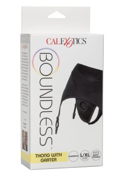 BOUNDLESS THONG WITH GARTER