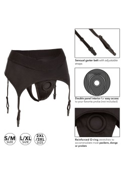 BOUNDLESS THONG WITH GARTER