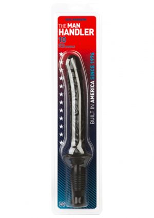 THE MANHANDLER - 10 INCH DILDO PLUS HANDLE