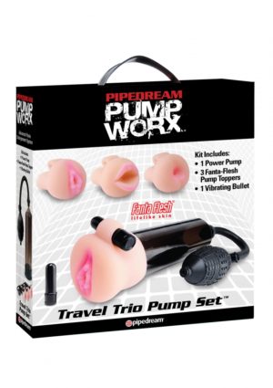 TRAVEL TRIO PUMP SET