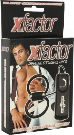 XFACTOR VIBRATING COCK&BALL RINGS
