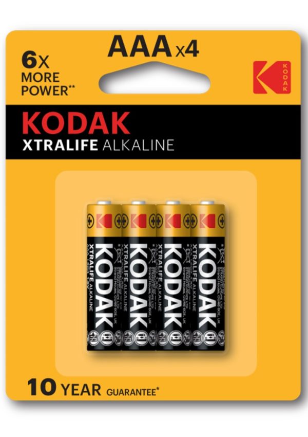 KODAK XTRALIFE ALK AAA 10X4