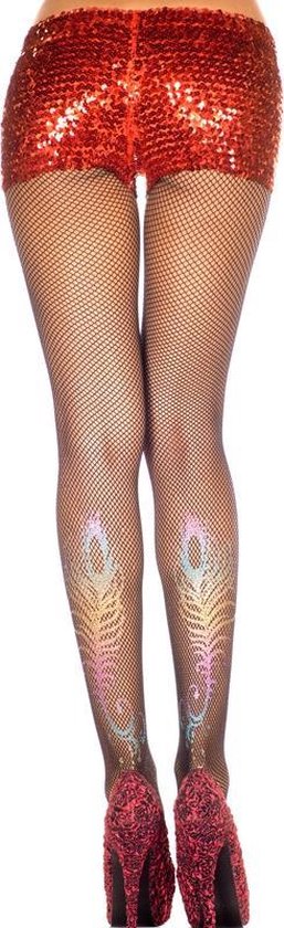 NETPANTY MET PAUWENVEER BLACK OS