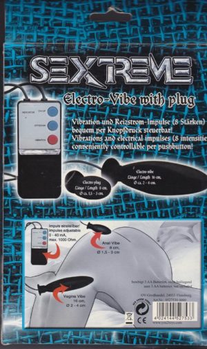 SEXTREME ELECTRO VIBE WITH PLUG