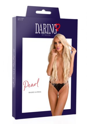 PEARL BEADED G-STRING