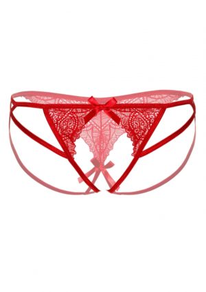 NAOMI STRAPPY CROTCHLESS TANGA