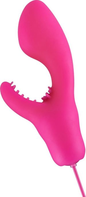 DUO VENUS TRAP VIBRATOR PINK
