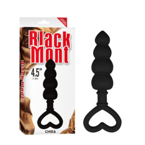 CHISA BLACK MONT BEADED LOVE PROBE 4,5 INCH 11 CM BLACK
