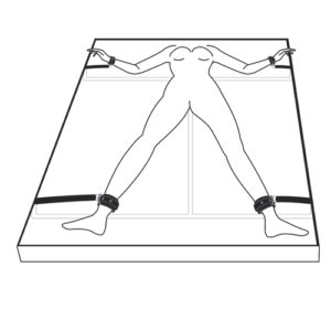 UNDER MATTRESS RESTRAINT SET
