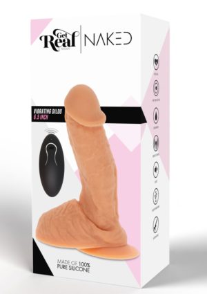 SILICONE VIBRATING DILDO
