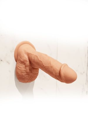 SILICONE VIBRATING DILDO