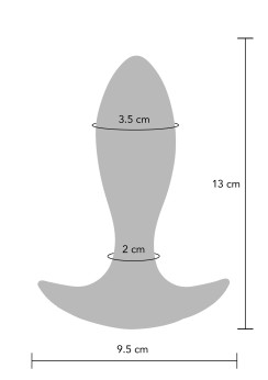 THE BRAVE VIBRATING ANAL PLUG