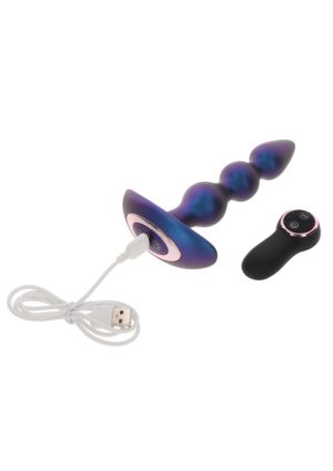 THE BOLD BEADED VIBR ANAL PLUG