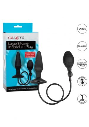 LARGE SILICONE INFLATABLE PLUG