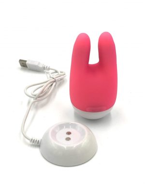 XOXO MEOWS CRAZY CATS RECHARGEABLE SILICONE VIBRATOR PINK