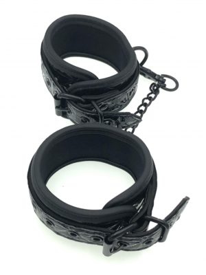 ANKLE CUFFS BLACK