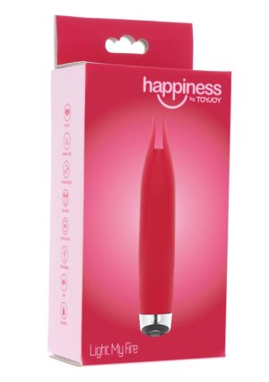 RODE SILICONEN OPLAADBARE CLITORIS VIBRATOR