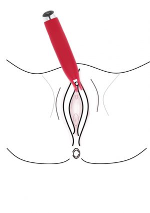 RODE SILICONEN OPLAADBARE CLITORIS VIBRATOR