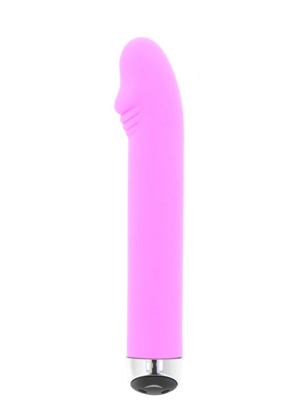 ROZE REALISTISCHE OPLAADBARE SILICONEN VIBRATOR