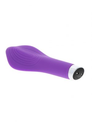 PAARSE SILICONEN OPLAADBARE VAGINA VIBRATOR