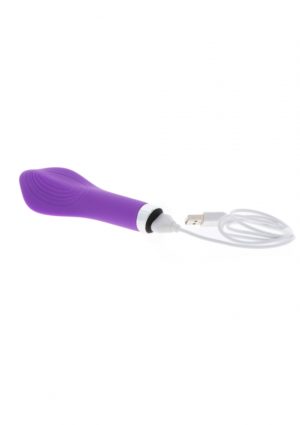 PAARSE SILICONEN OPLAADBARE VAGINA VIBRATOR