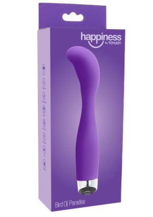 PAARSE SILICONEN G-SPOT VIBRATOR OPLAADBAAR