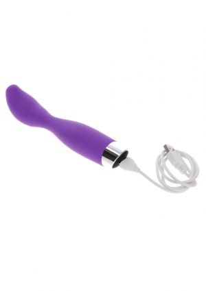 PAARSE SILICONEN G-SPOT VIBRATOR OPLAADBAAR