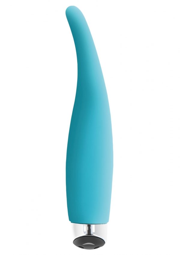 AQUA BLAUWE SILICONE G-SPOT VIBRATOR