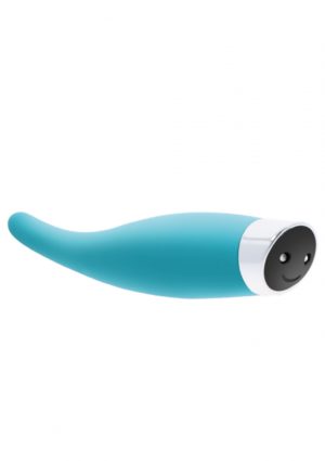 AQUA BLAUWE SILICONE G-SPOT VIBRATOR