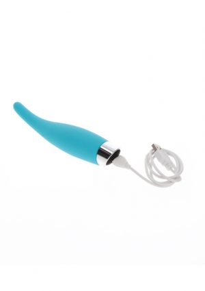 AQUA BLAUWE SILICONE G-SPOT VIBRATOR