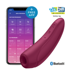 SATISFYER CURVE 1+ LUCHTDRUK VIBRATOR