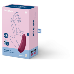 SATISFYER CURVE 1+ LUCHTDRUK VIBRATOR