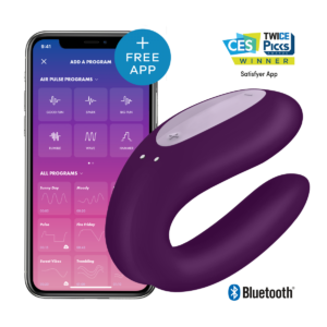 SATISFYER DOUBLE JOY APP CONNCT DUO VIBRATOR PAARS