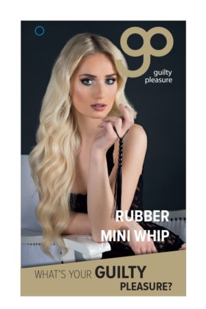 GP RUBBER MINI WHIP BLACK