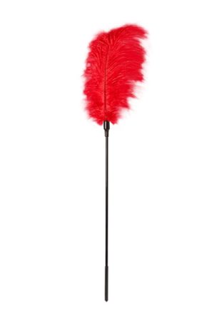 GP LARGE FEATHER TICKLER RED