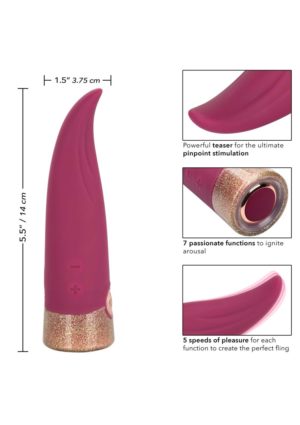 RODE SILICONEN OPLAADBARE VIBRATOR