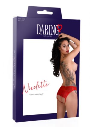 Nicolette Crotchless Panty