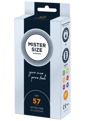 Mister Size 57 mm 10 Stuks