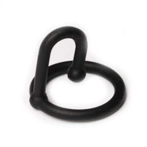 Silicone Cum Stopper - Black