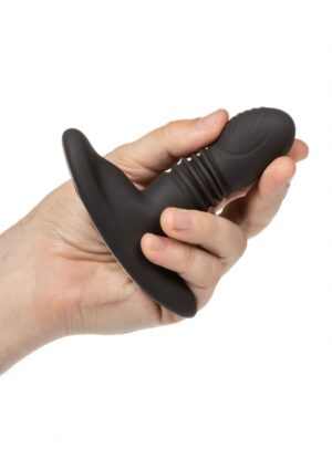 Zwarte Stotende en Roterende Prostaat Stimulator