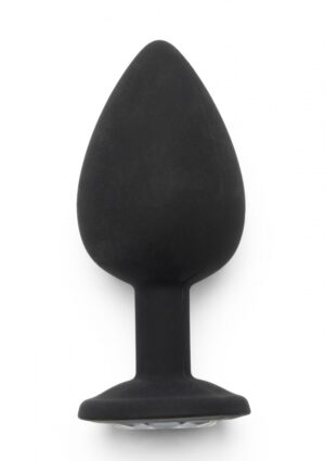 Siliconen Anaal Plug Met Diamant Large