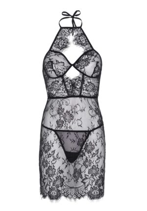 Lace dress and string