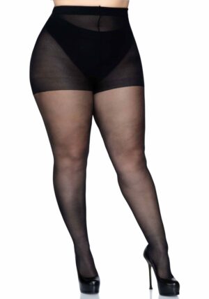 BACKSEAM PANTYHOSE + 1X-2X