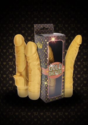 Gouden Realistische Vibrator
