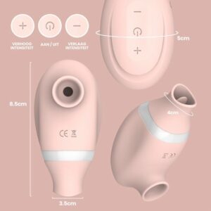 Oral Air-Pulse Lover Clitoris Vibrator
