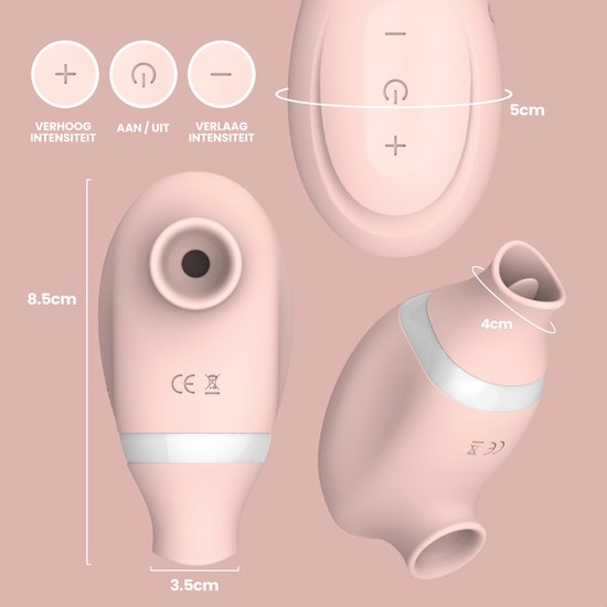 Oral Air-Pulse Lover Clitoris Vibrator
